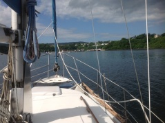 Our approach to Tobermory.